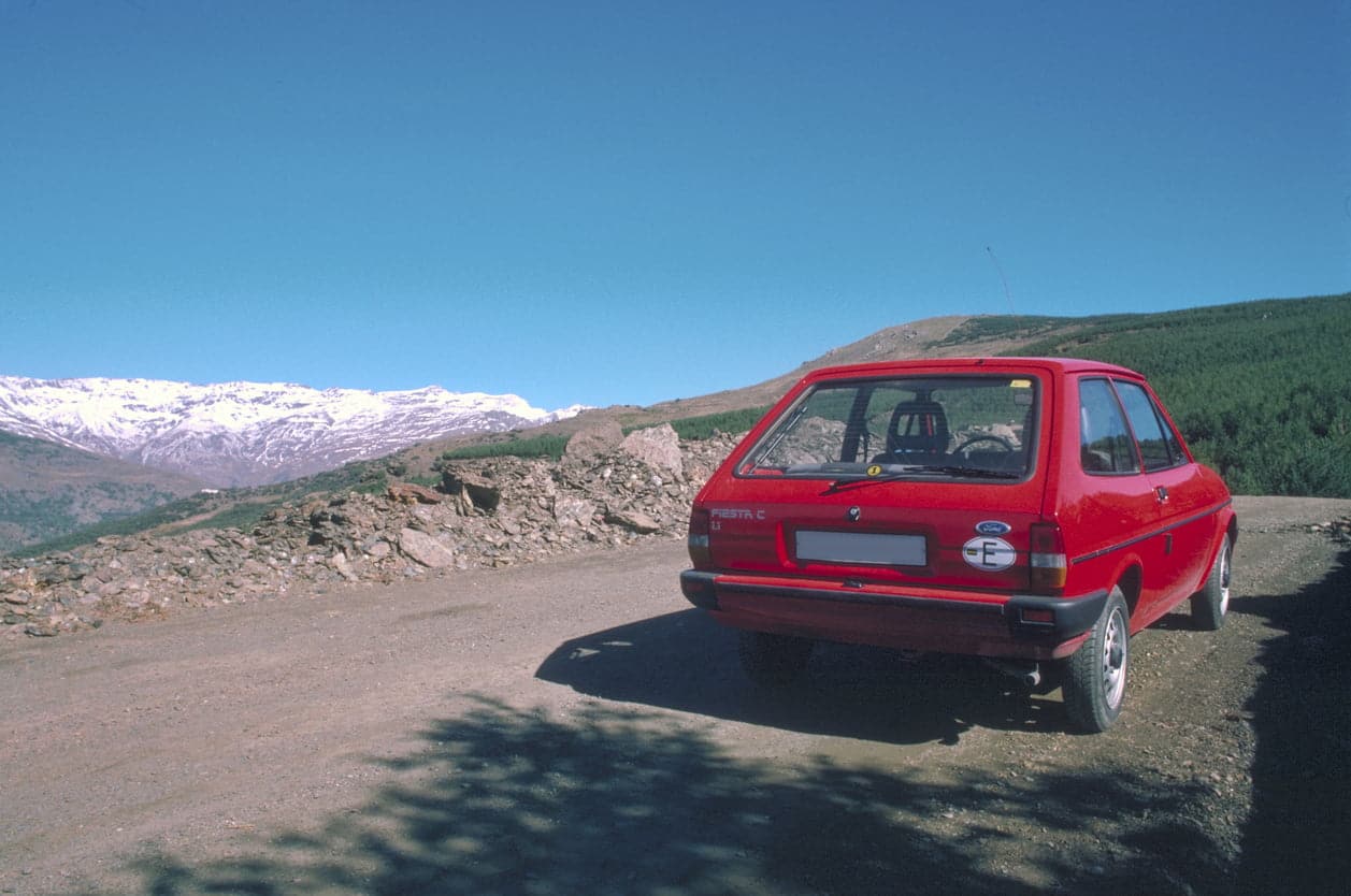 retro ford fiesta