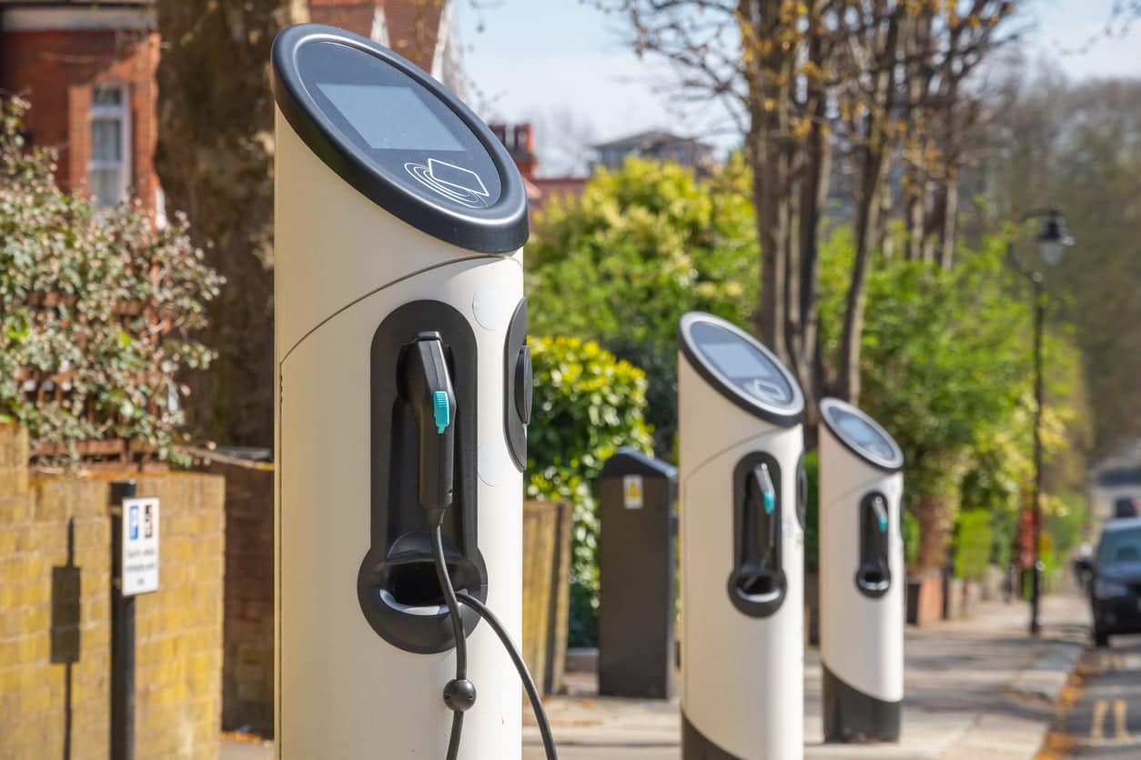 electric car charging point