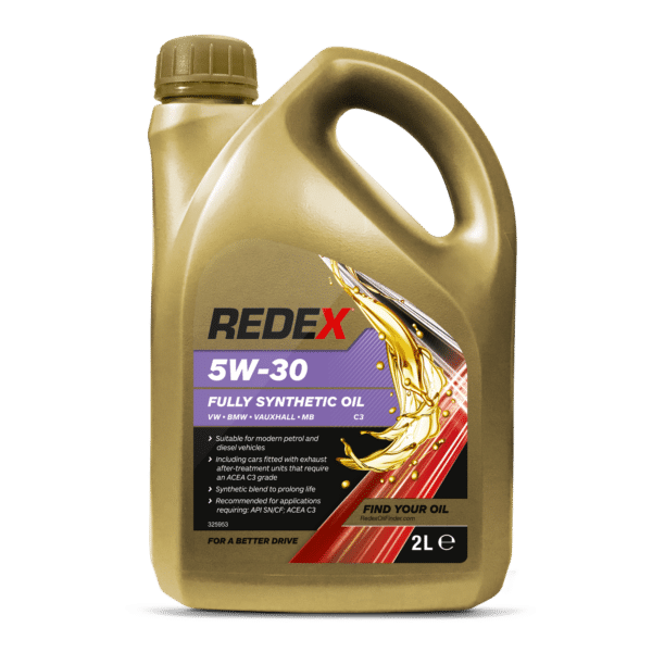 Redex Fully Synthetic Oil 5W-30 for VW, BMW, Vauxhall, MB vehicles